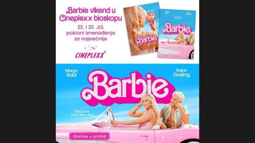 barbie vikend Cineplexx