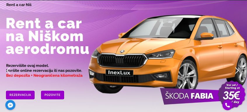InexLux rent a car Niš