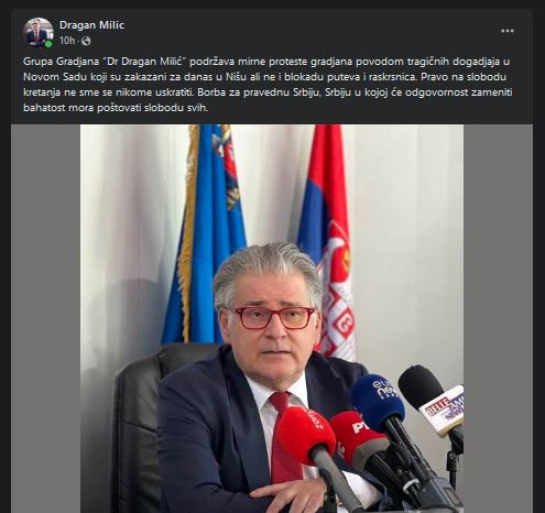 Dragan Milić status