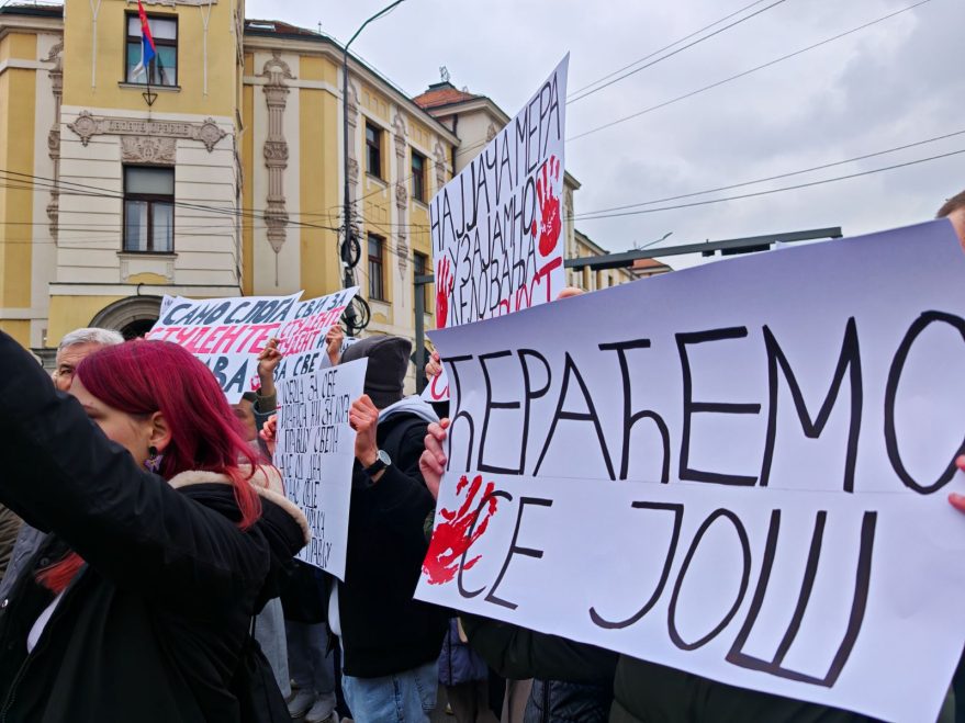 studenti i protest