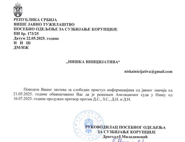 Rešenje o pritvoru Dragana Sotirovski
