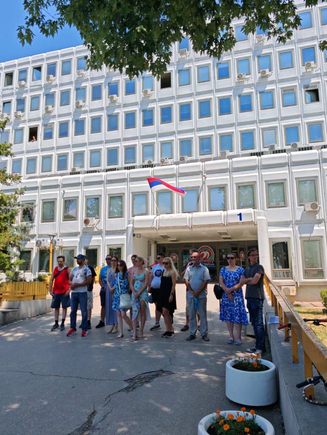dom zdravlja protest 1
