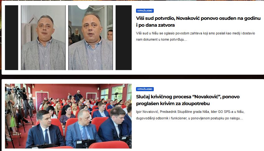 Novaković procesi